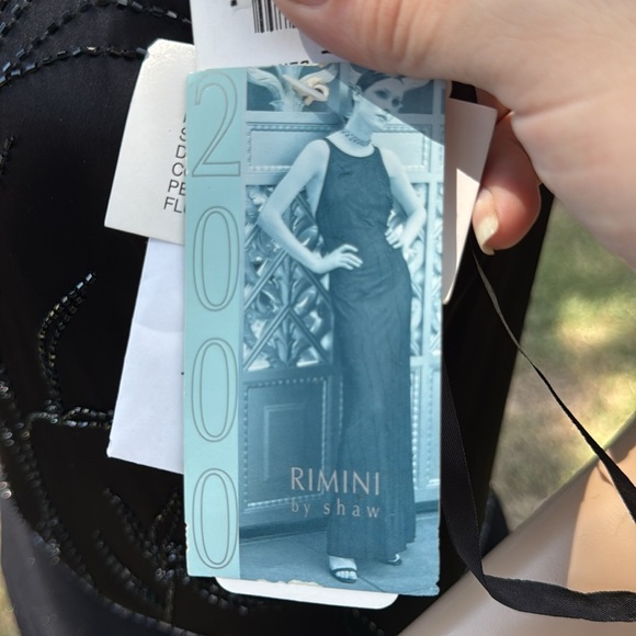 Elegant Black Evening Dress new size 10 Gala, Casino timeless black dress - Picture 8 of 8